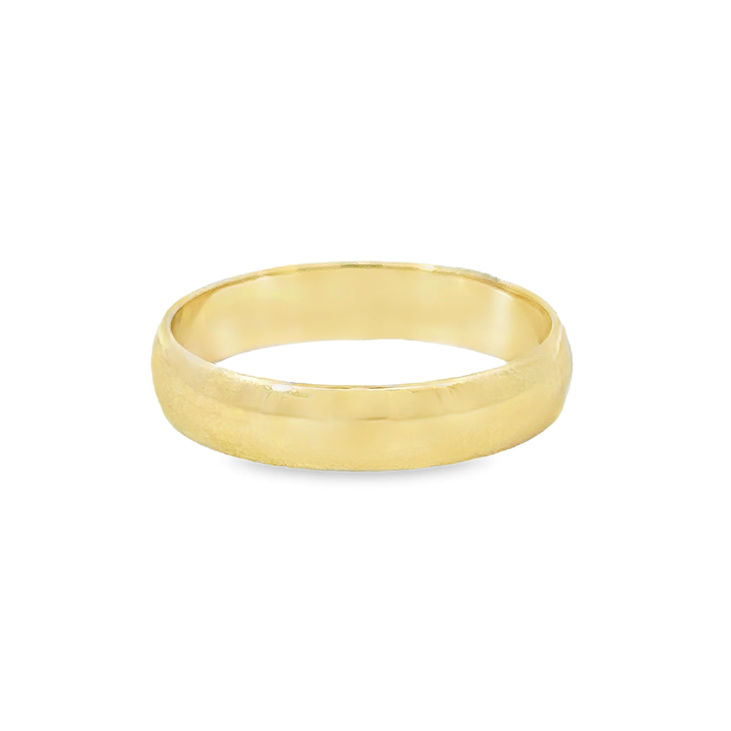 Precious Metal (No Stones) Wedding Bands  -  Men'
