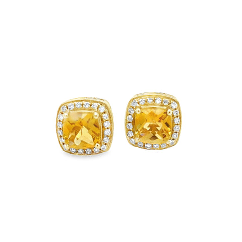 Colored Stone Earring
