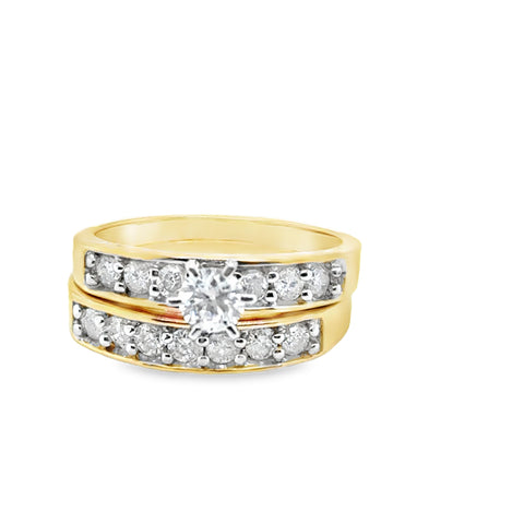 Diamond Wedding Set