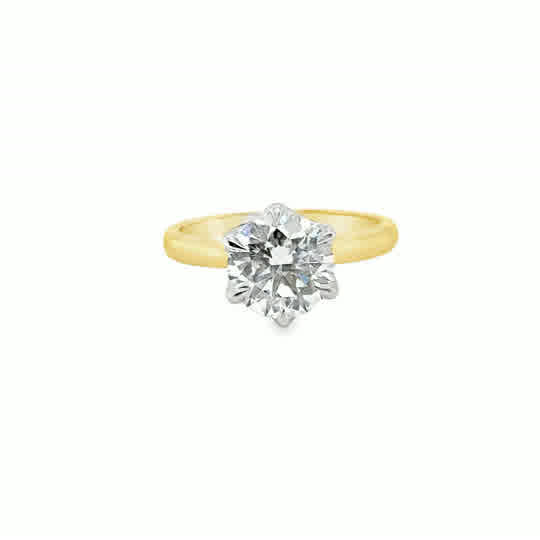 Lab Engagement Ring