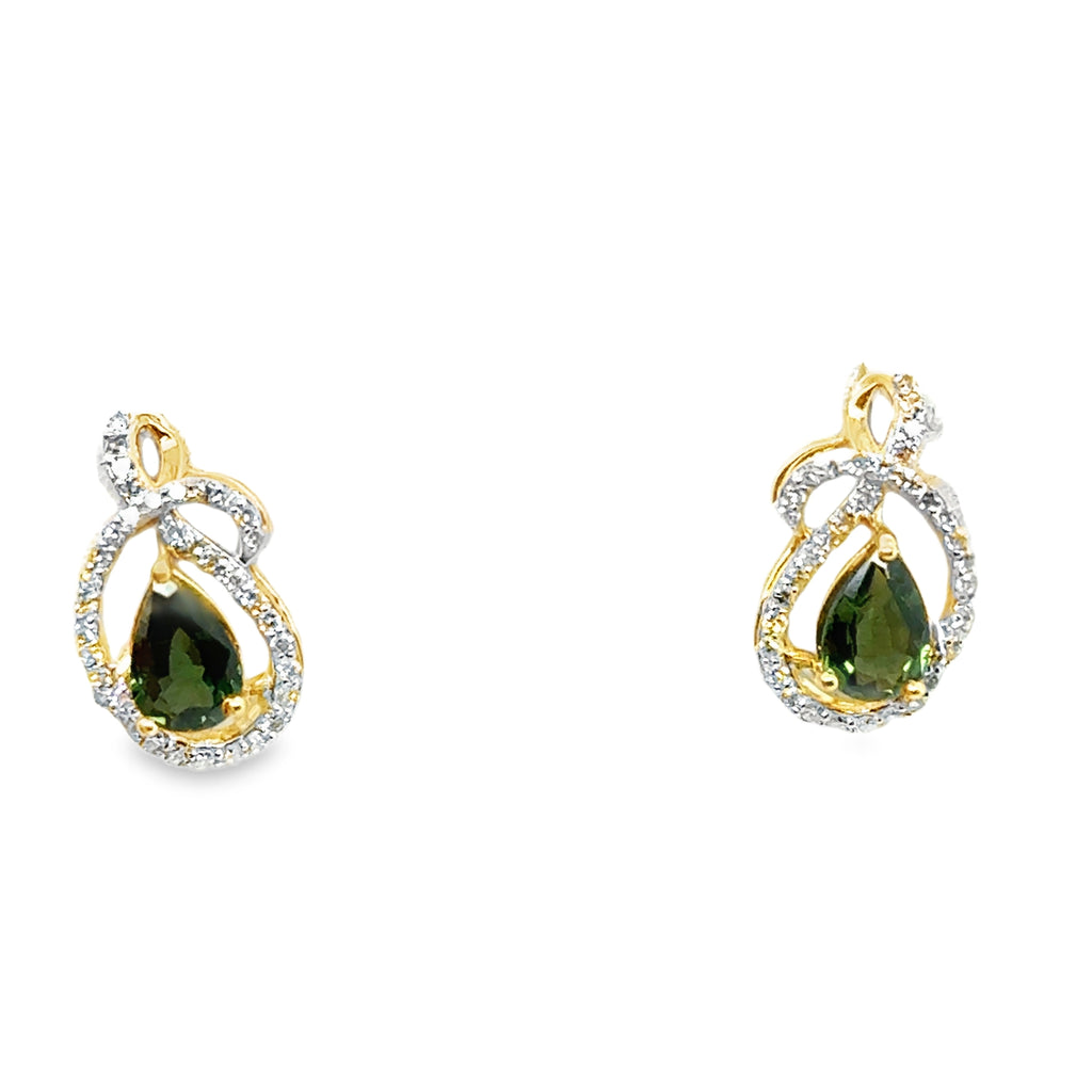 Colored Stone Earring
